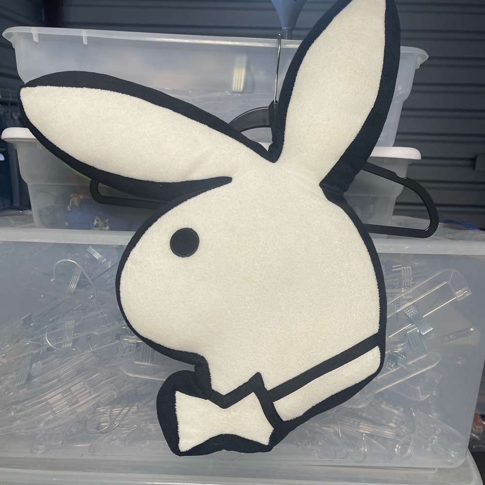 PLAYBOY Licensed Bunny Accent Pillow